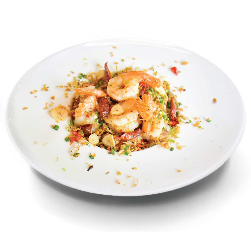 Shrimps with Chilli & Salt