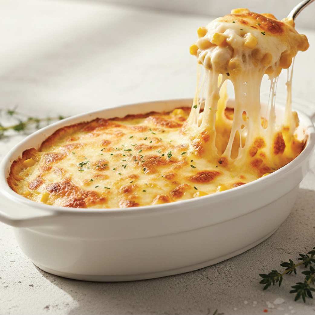 Bake Corn with Cheese