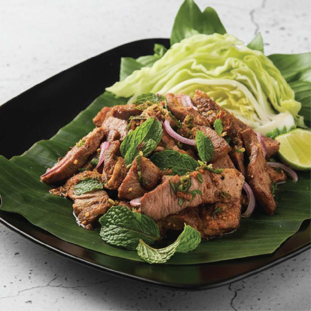 Sliced Grilled Beef Salad