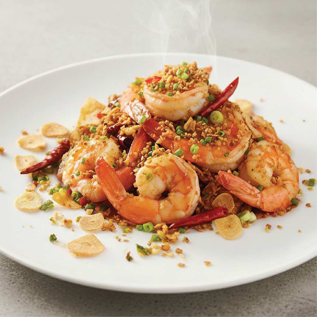 Shrimps with Chilli & Salt