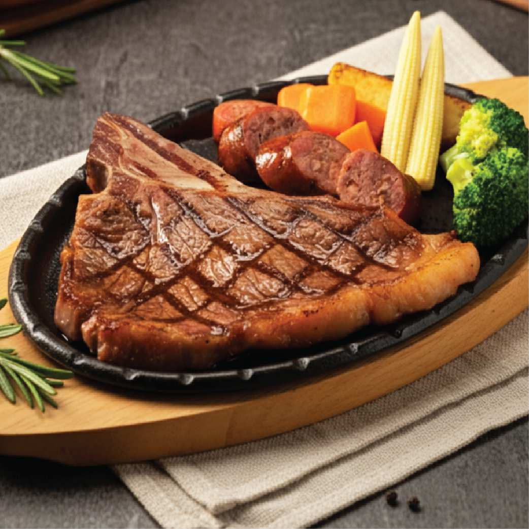 Chokchai Premium T-Bone with Steak Sausage (Medium) 