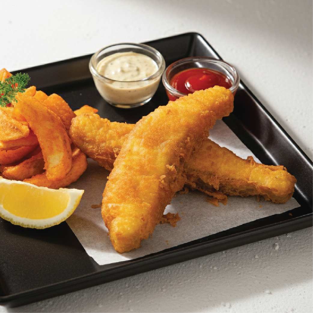 Salmon Fish and Chips